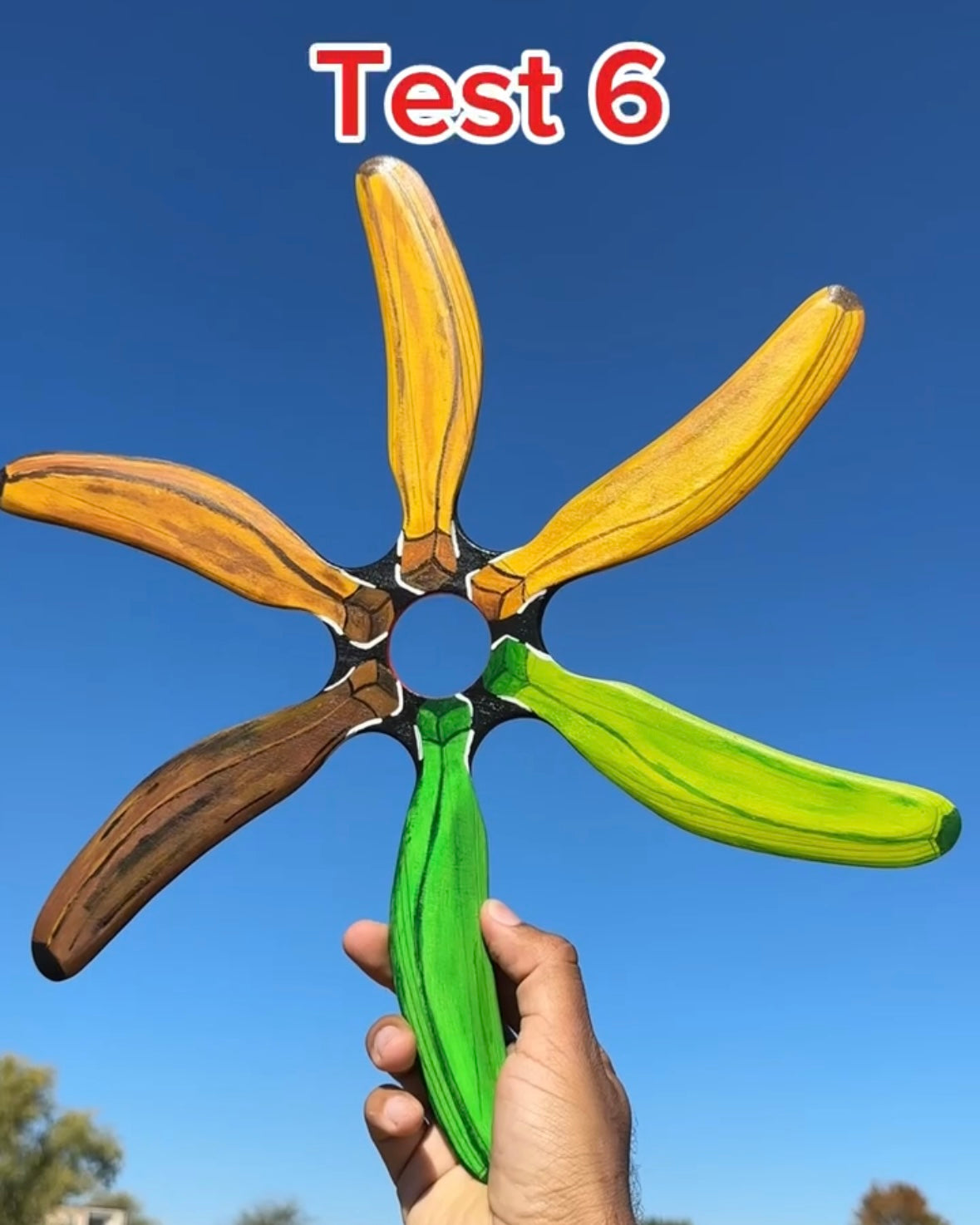 The Banana-rang Collection (6 boomerangs)