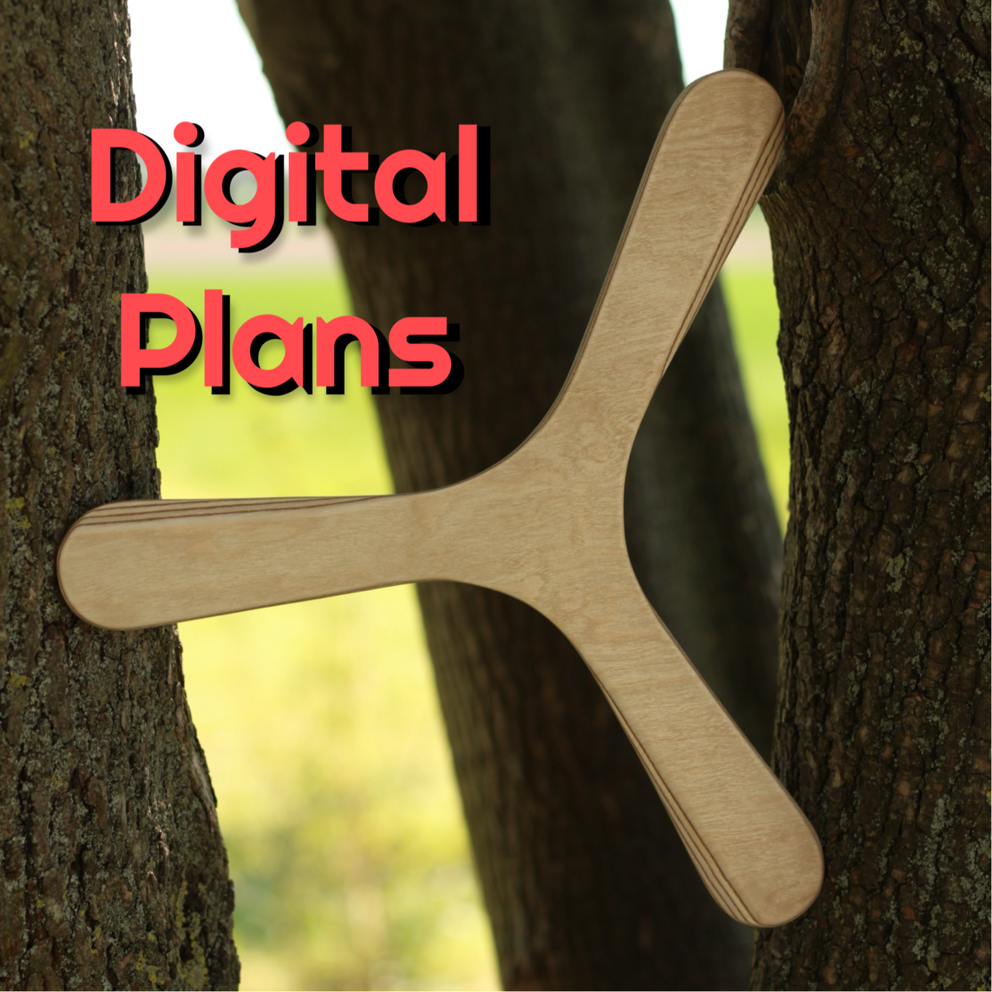 Tri-Blade Boomerang Digital Plans